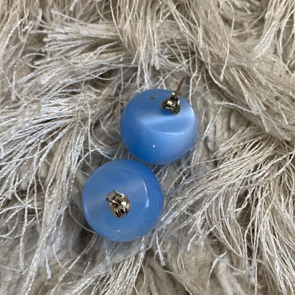 Vintage 80's Style Costume Jewelry Post Earrings Bundle Of Nine Pairs - Picture 16 of 17